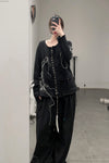 Archivio J.M.Ribot Handmade Embroidered sweater KN38/RI